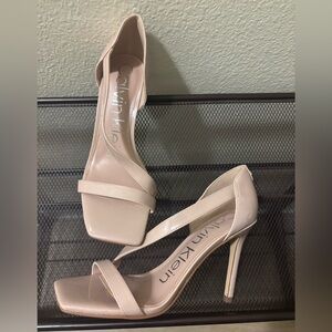 Calvin Klein Nude Heels